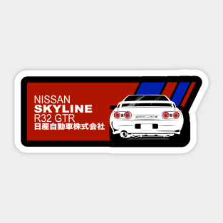 Nissan Skyline GTR R32 Sticker